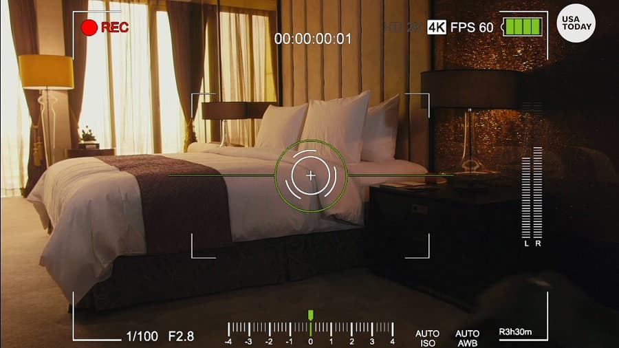 cách kiểm tra camera trong khách sạn